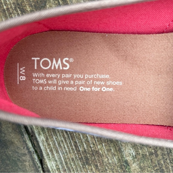 TOMs Espadrilles Classic Alpargata Size 8 Chambray and White NWOT or Box - Picture 8 of 9